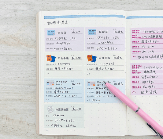 大切な情報をすっきり整理!情報管理が簡単になる文具の魅力