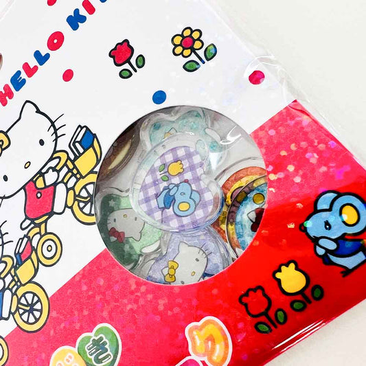 【正規品 定価】おはじきフレークシール ハローキティ サンリオキャラクターズ オハジキシールフレーク
