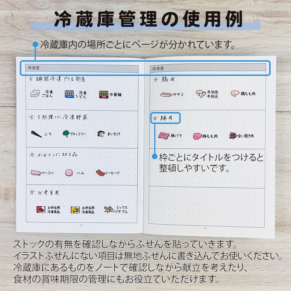 【公式】管理ノート&シートふせん5種セット