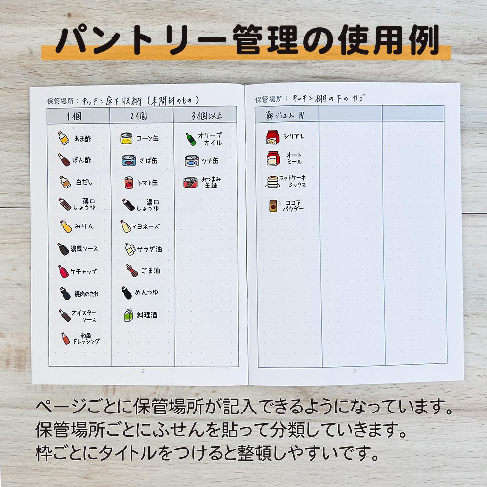 【公式】管理ノート&シートふせん5種セット