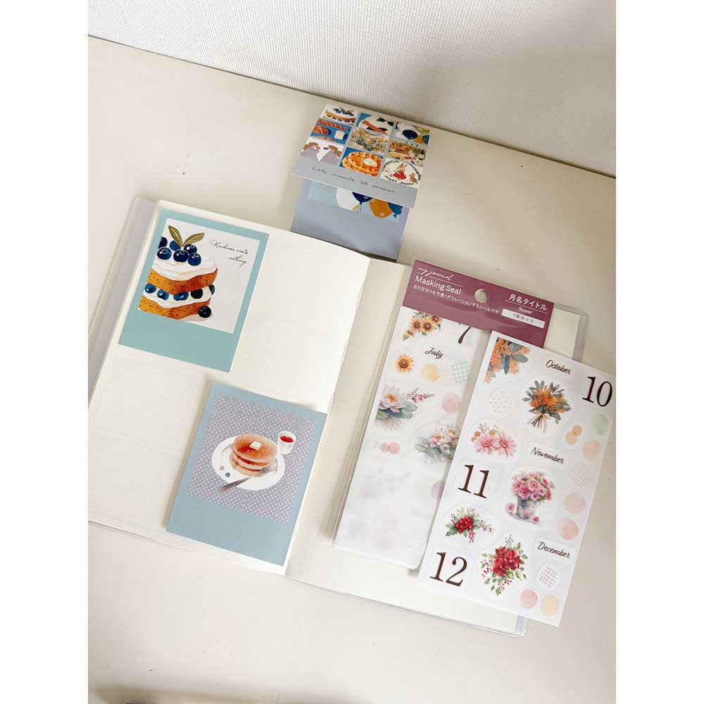 【公式アンバサダー企画セット割20%OFF】saku_saku_xxさんセレクト いつでも始められるフリー手帳10点セット