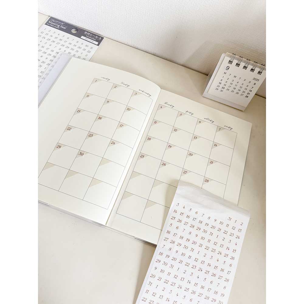 【公式アンバサダー企画セット割20%OFF】saku_saku_xxさんセレクト いつでも始められるフリー手帳10点セット