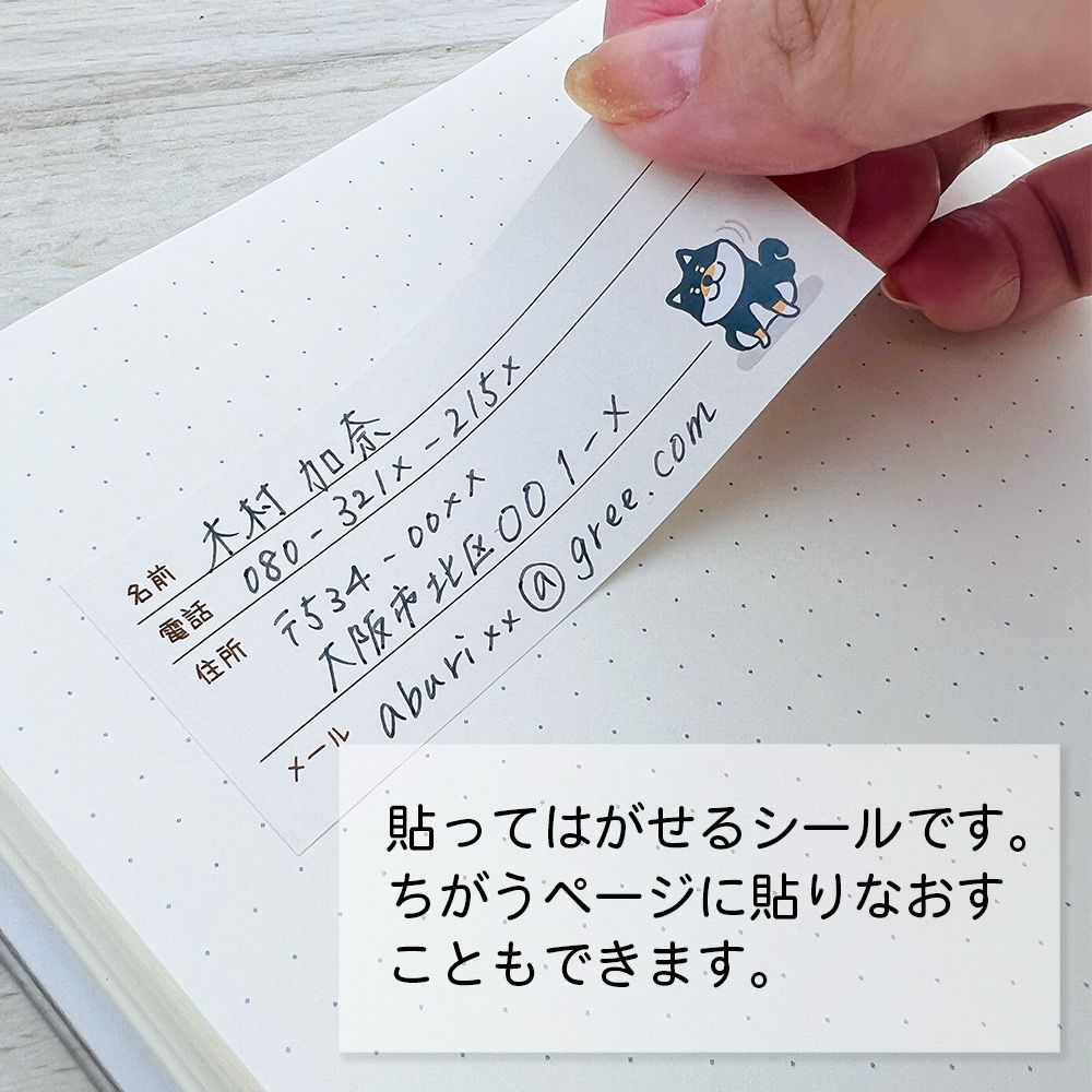 【在庫処分セール70%OFF】【公式】 管理 シール・連絡先・病院リスト