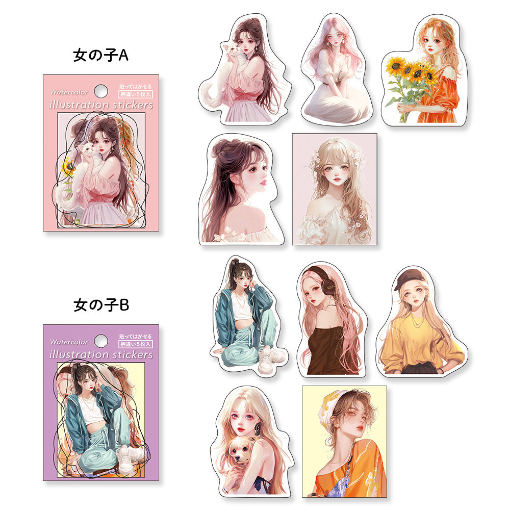 【期間限定セール15%OFF】ステッカーセット 女の子 男の子