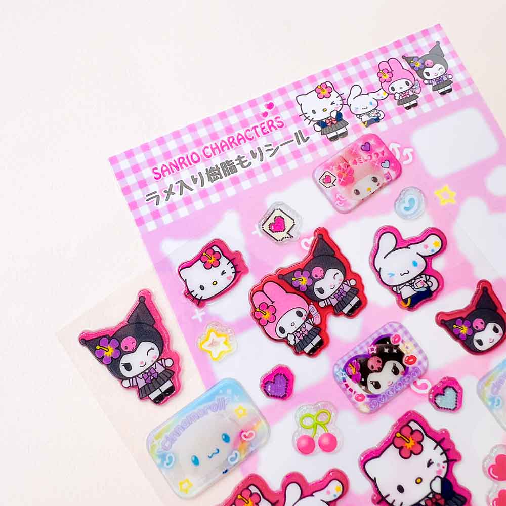 正規品 定価 即納】シール サンリオ キティ マイメロ クロミ シナモン