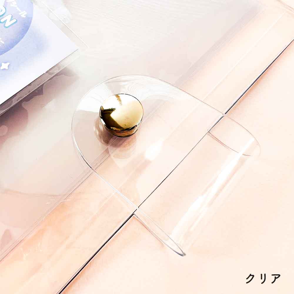 とうめいシールバインダー クリア台紙 シール帳 はがせる 台紙 バインダー シール台紙 リフィル セット シールブック シール  ぷっくり クリア 立体 クーリア ボンボンドロップシール