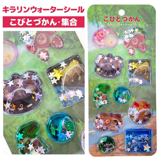 【正規品 定価】キラリンウォーターシール こびとづかん 集合 ウォーターシール