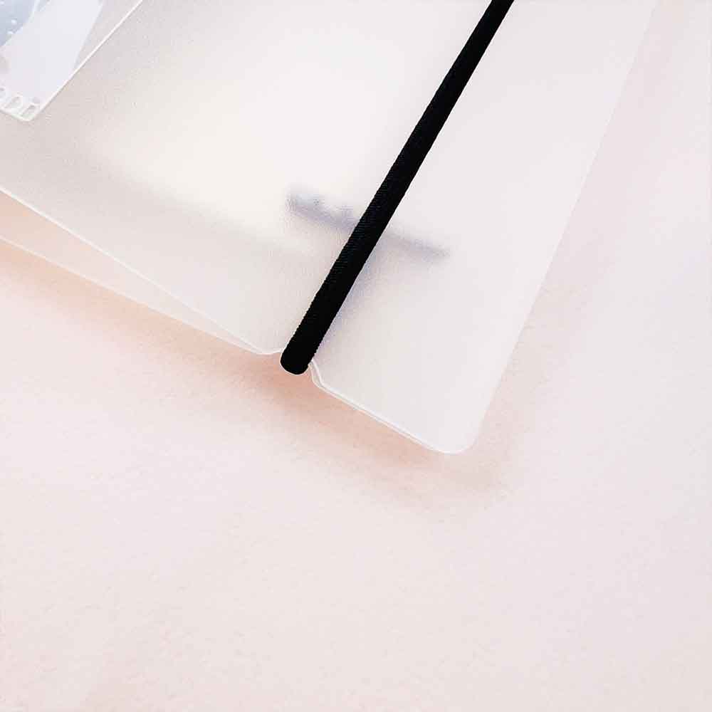 SUKIPETA シールバインダー 貼ってはがせるクリア台紙