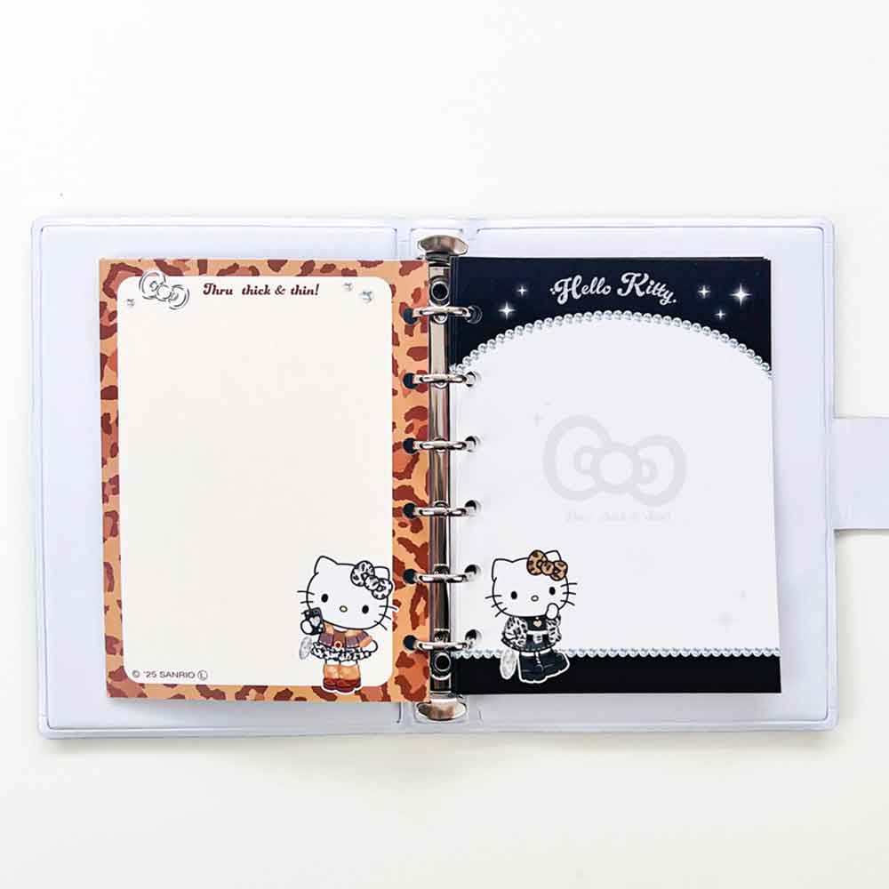 【期間限定30％OFF～】【正規品 定価】シールバインダー ハローキティ グランジギャル ギャルキティ サンリオキャラクターズ ウサハナ エンジェルブルー キャラクター シール帳 はがせる 台紙 バインダー シール台紙 リフィル シールブック シール クリア 立体 クラックス
