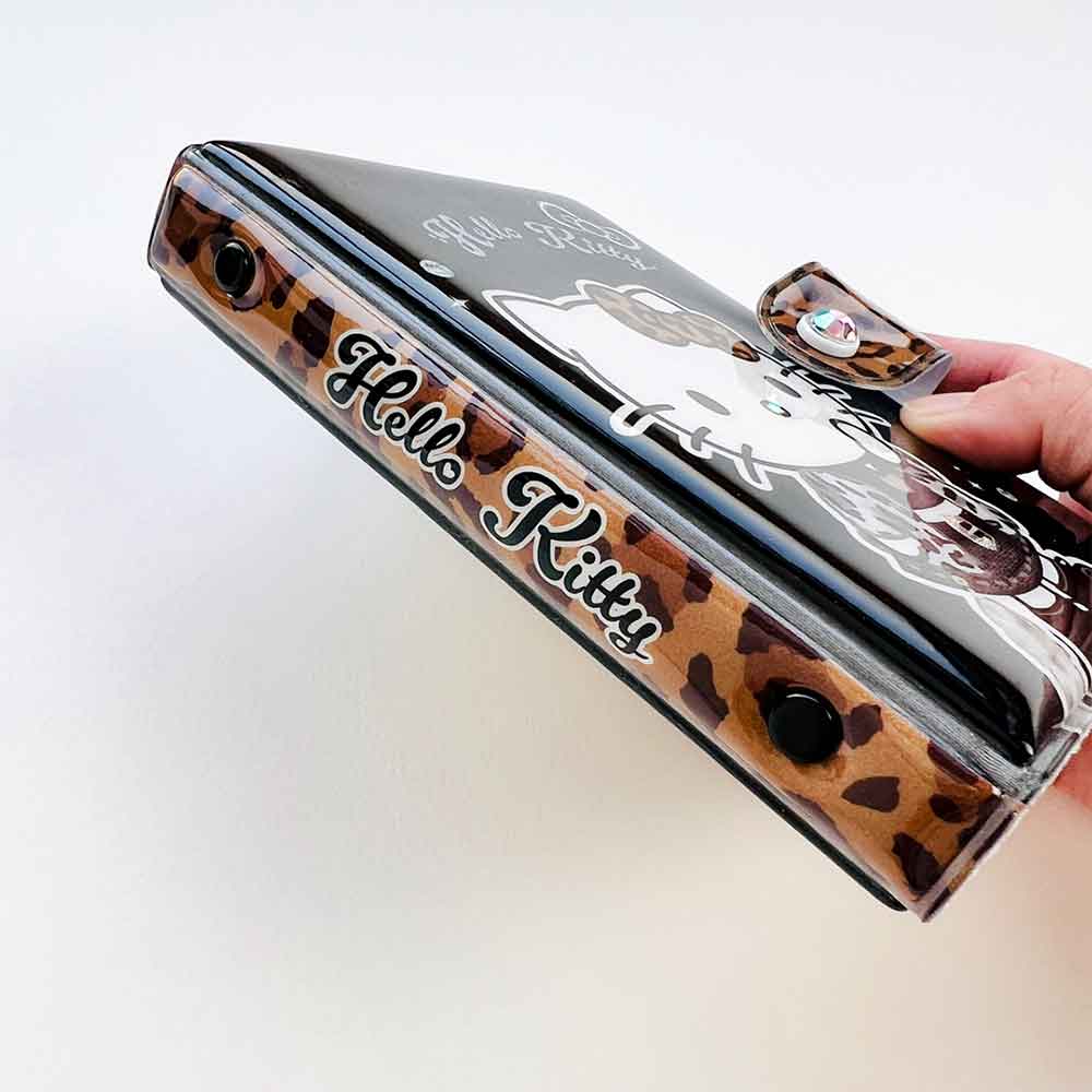 【期間限定30％OFF～】【正規品 定価】シールバインダー ハローキティ グランジギャル ギャルキティ サンリオキャラクターズ ウサハナ エンジェルブルー キャラクター シール帳 はがせる 台紙 バインダー シール台紙 リフィル シールブック シール クリア 立体 クラックス