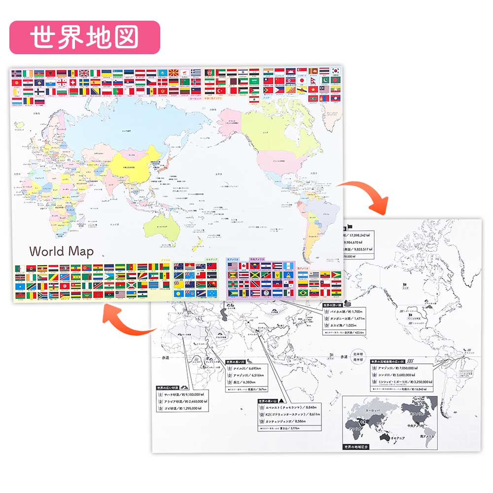 【今だけ10％OFF】リバーシブルお風呂ポスター｜ステップアップ学習で楽しく知育！