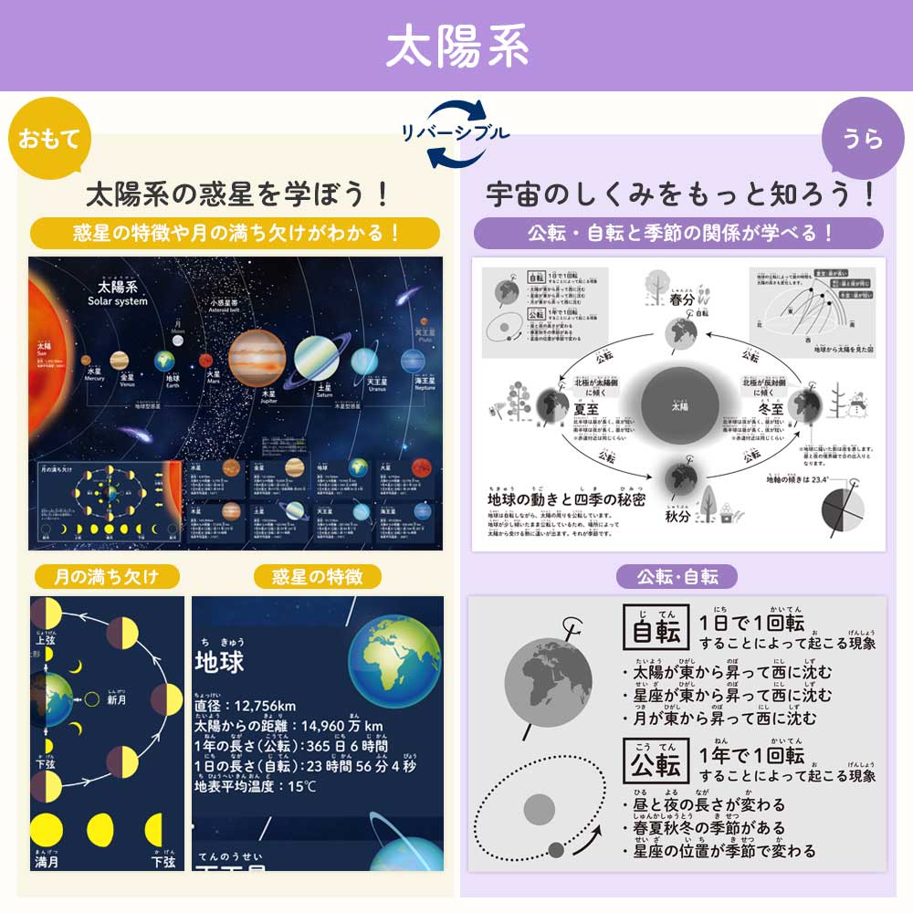 新デザイン追加♪リバーシブルお風呂ポスター｜ステップアップ学習で楽しく知育！