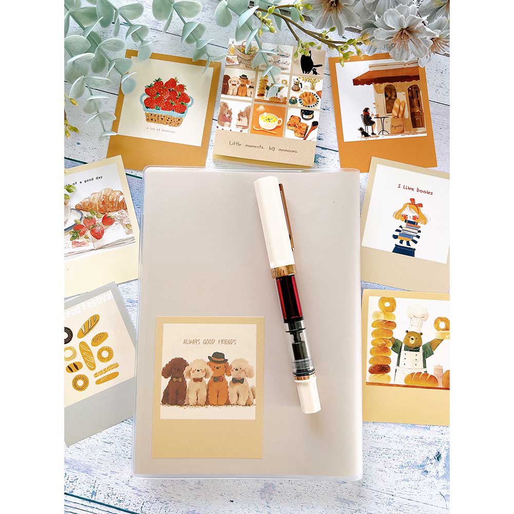 【公式アンバサダー企画セット割20％OFF】kumiさんセレクト いつでも始められるフリー手帳8点セット