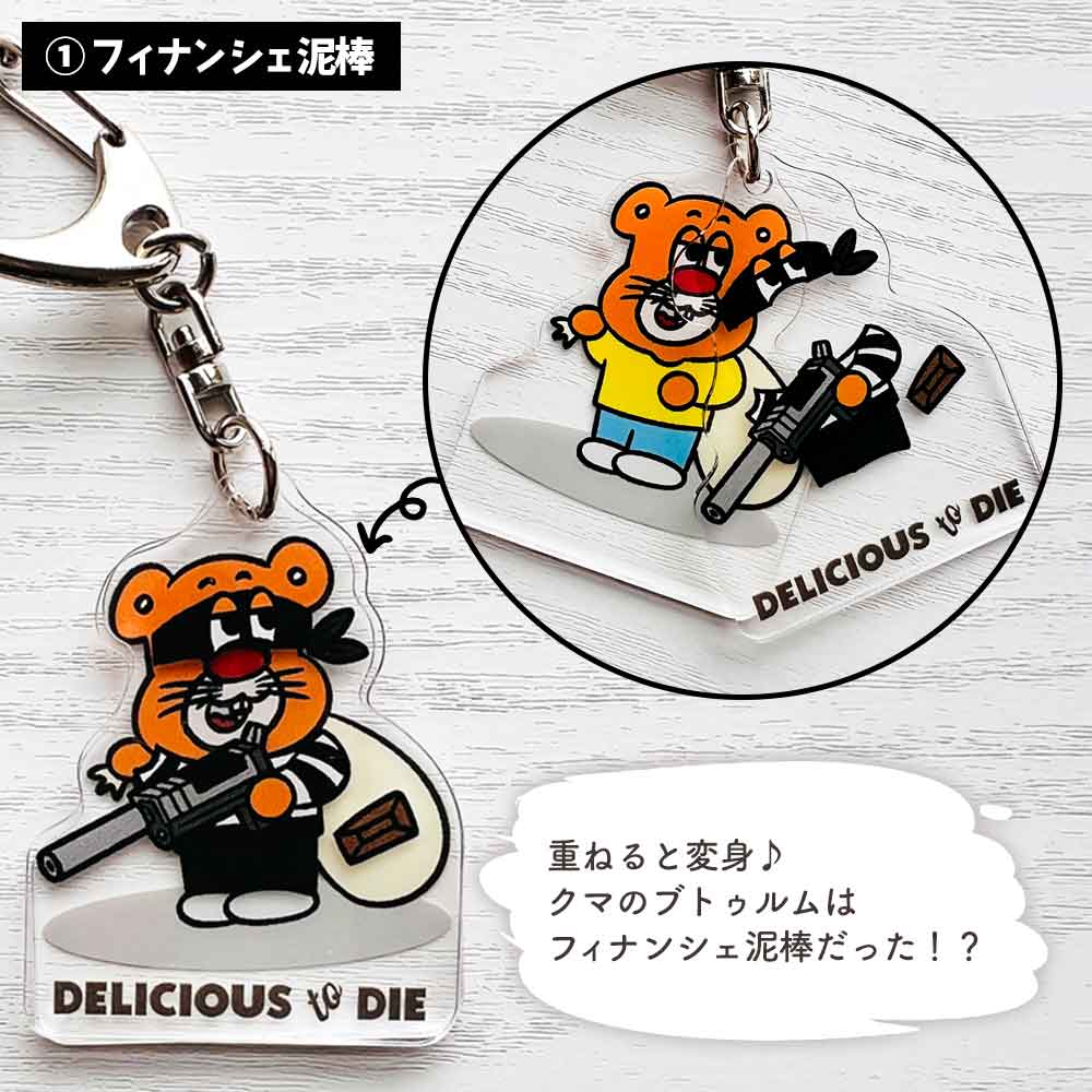 バターマスター・変身キーホルダー