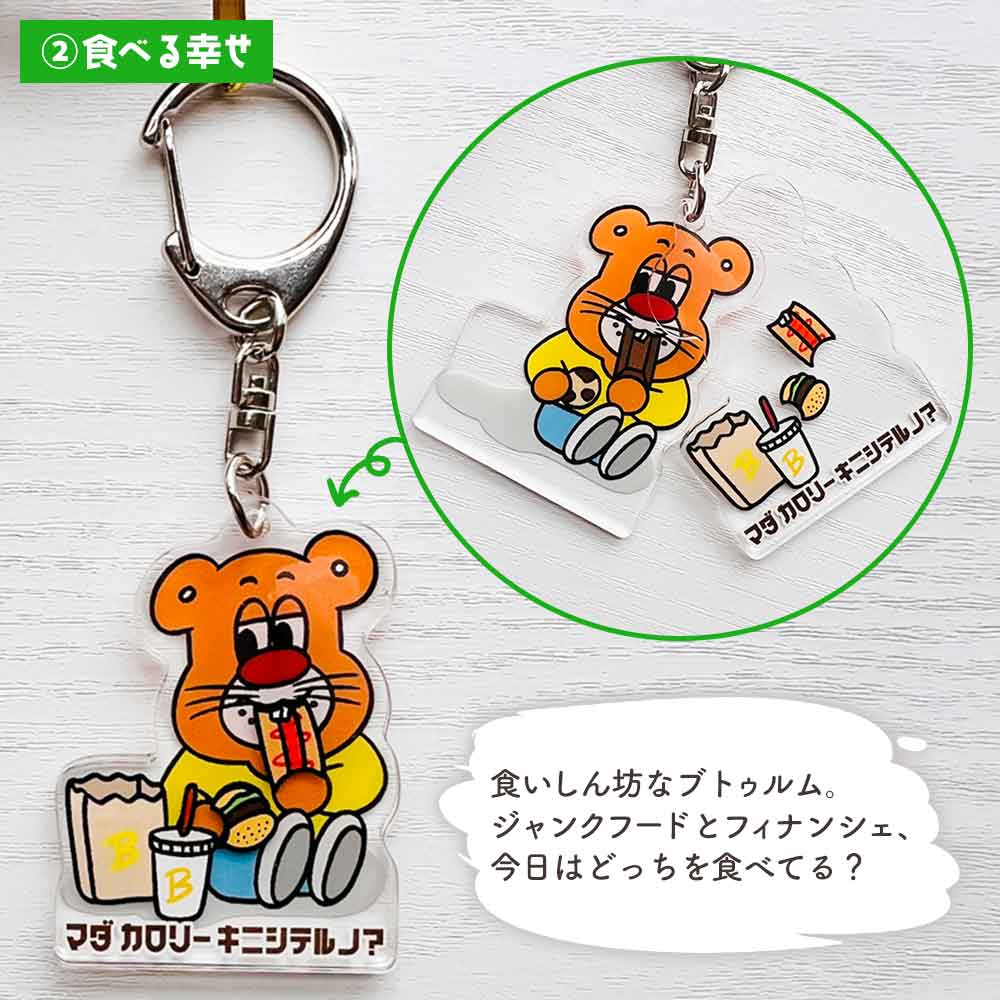 バターマスター・変身キーホルダー